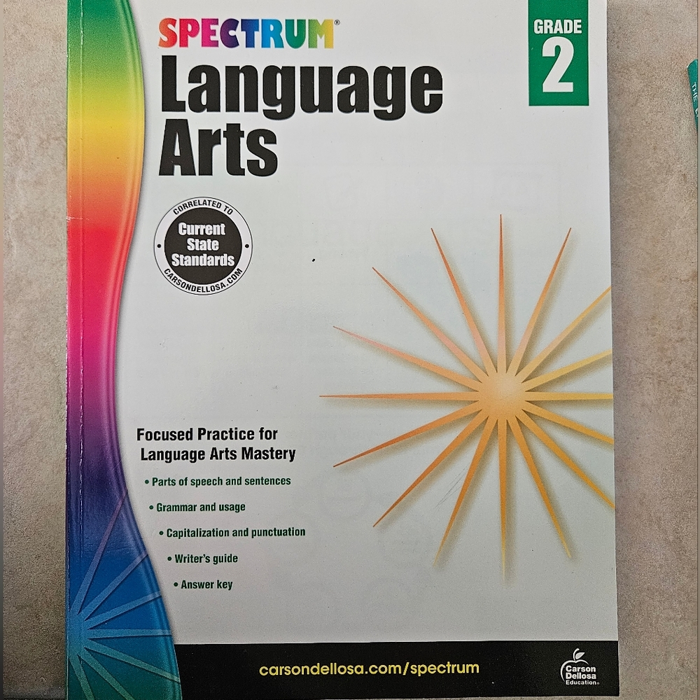 *New* Spectrum Language Arts grade 2